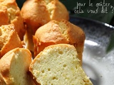 Financiers aux zestes de citron vert