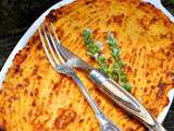 Hachis parmentier aux carottes du jardin et pommes de terre