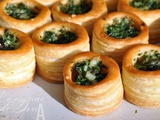 Mini Vol-au-Vent d'escargots