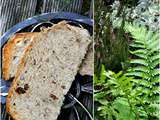 Pain de campagne aux graines Up, raisins secs et noisettes