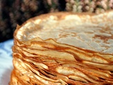 Petites crêpes à la farine de châtaigne