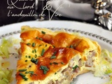 Quiche normande au lard & à l'andouille de Vire