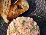 Rillettes de saumon et pommes de terre
