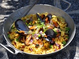 Risotto aux moules façon paella