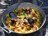 Risotto aux moules façon paella