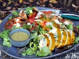 Salade gourmande au blanc de poulet