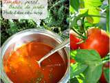 Sauce tomates au basilic