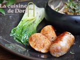 Saucisses chorizo et Sop Suey de légumes