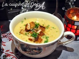 Soupe de légumes aux fromages