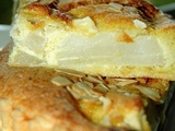 Tarte aux poires et aux amandes