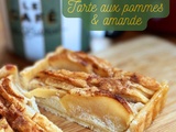 Tarte aux pommes et amande