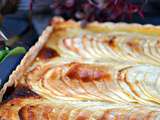 Tarte aux pommes et noisettes