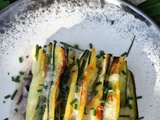 Tian de courgettes, pommes de terre au Morbier