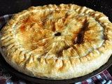 Tourte aux champignons et chapon