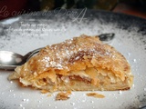 Tourte aux pommes & cannelle