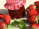 Confiture de Fraise au Basilic