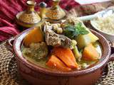 Couscous d’Agneau, Boulette de Boeuf à la Coriandre et 7 Légumes