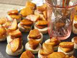 Boudin de campagne aux pommes caramélisées au sirop de Liège