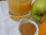 Jus pomme-orange et canelle