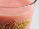 Smoothie fraises-banane