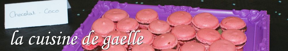 Recettes de la cuisine de gaelle