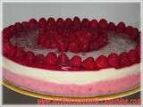 Bavarois aux framboises