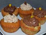 Cupcakes pommes/chocolat