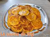 Blinis de carottes au cumin