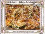 Gratin de courgettes bolognaises light