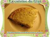 Quiche sans pâte au thon et aux carottes