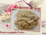 Risotto au saumon Cookeo