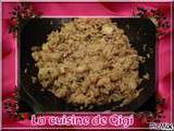 Risotto ou wok au poisson