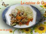 Tajine de poulet