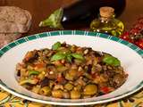 Caponata sicilienne d’aubergines