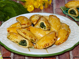 Chaussons farcis aux épinards et ricotta