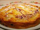 Clafoutis aux pommes et canneberges