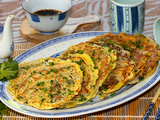 Crêpes coréennes aux blettes (Sigeumchi Jeon)