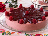 Entremet framboises