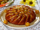 Fondant au yaourt grec et aux mirabelles