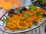 Galettes de patate douce à la coriandre