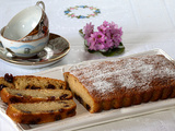 Gâteau à l’okara d’amande aux canneberges séchées