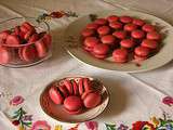 Macarons roses pour octobre rose