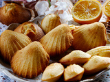 Madeleines de Compostelle à l’orange