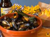 Moules à la bière et à la crème