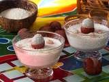 Mousse coco litchi