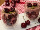 Mousse de cerise en verrine