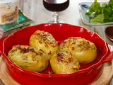 Pommes de terre farcies à la Cancoillotte persillée