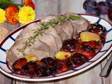 Rôti de porc aux quetsches