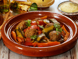 Tajine de boulettes d’agneau