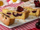 Tarte biscuitée aux cerises noires